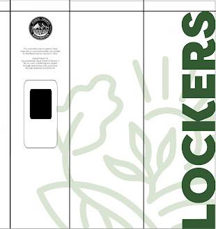 Mockup design of the GoodRoots lockers.